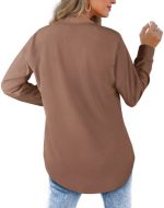 Fantaslook Plus Size Sweatshirts for Women Crewneck Casual Tunic Tops Loose Long Sleeve Shirts - Image 6